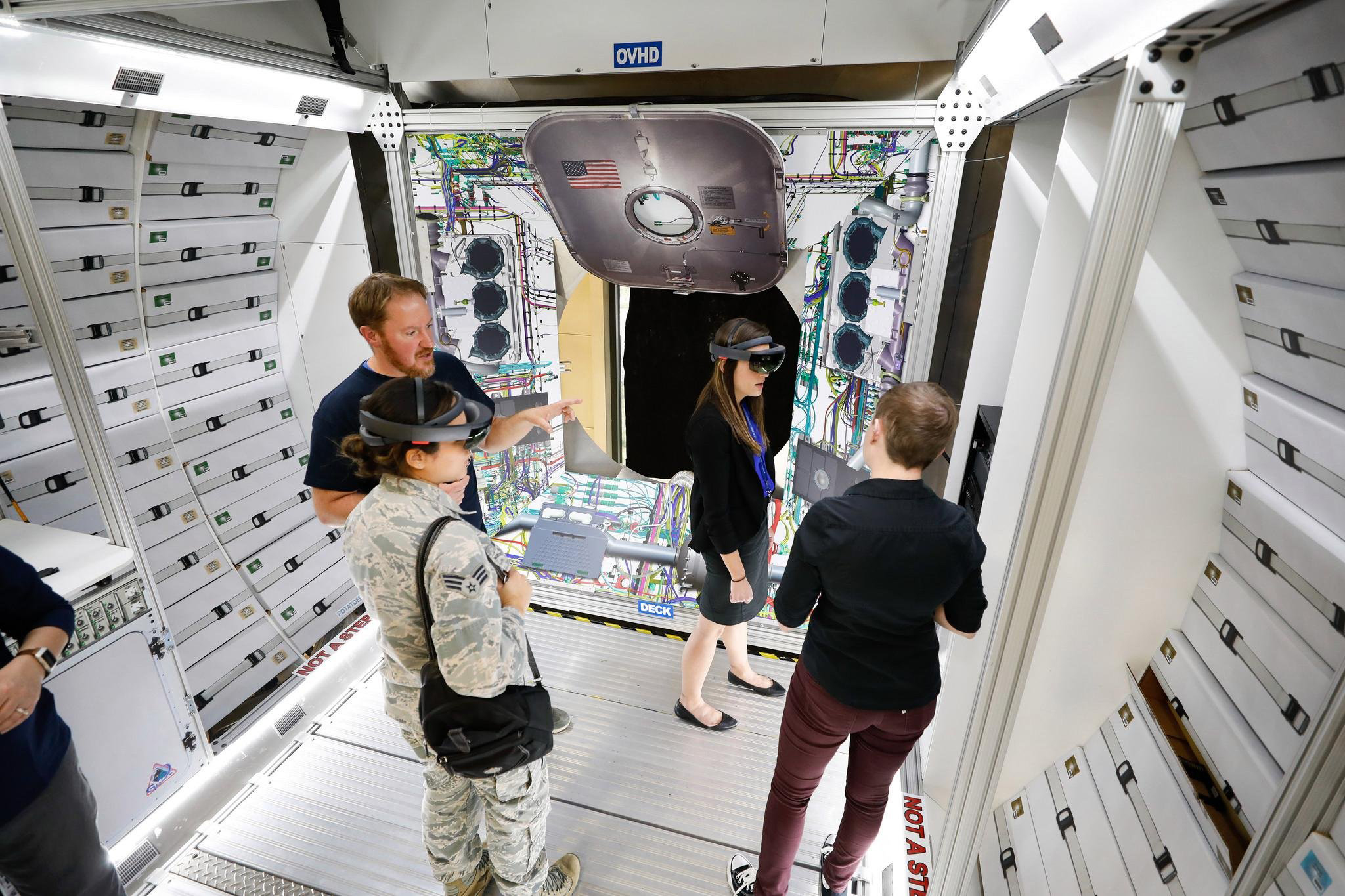 Augmented reality in education and astronaut training