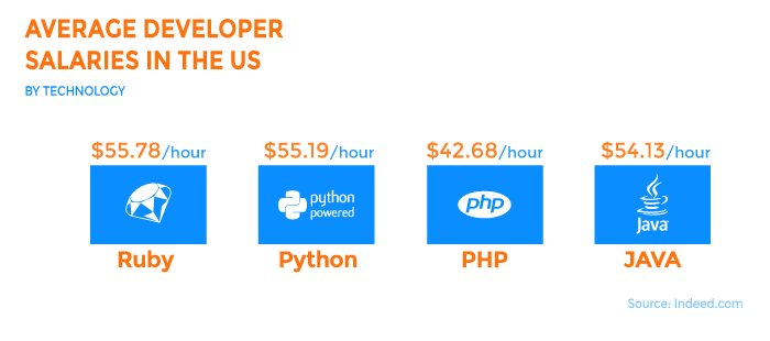 Average Developer Salary USA