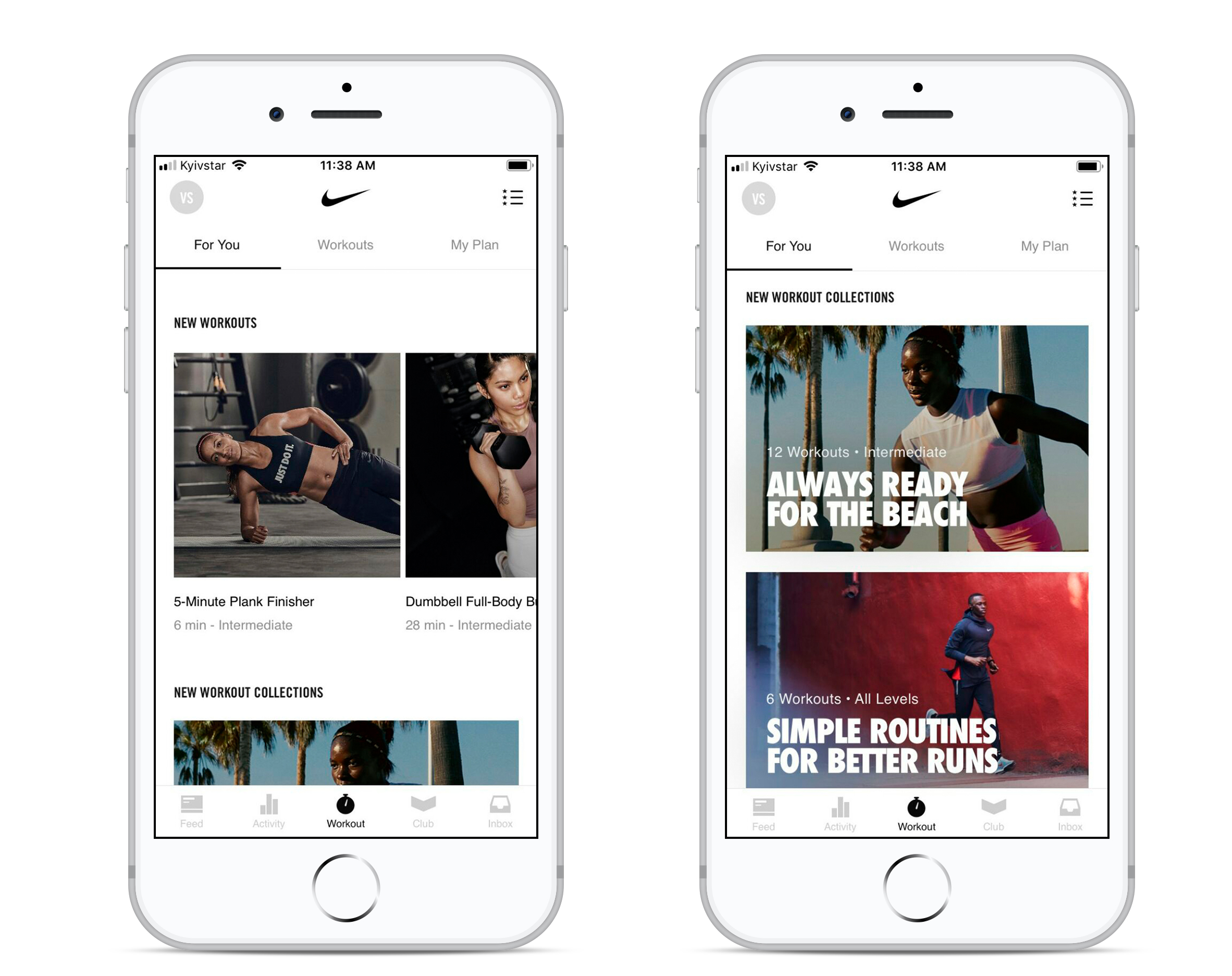 health app development: Nike