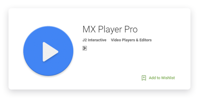 MX Player Pro Version Image