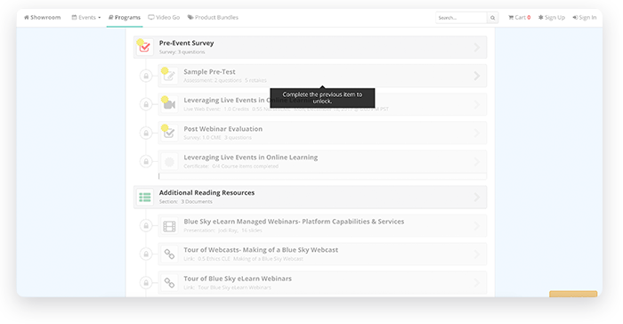 Customized Learning Pathway