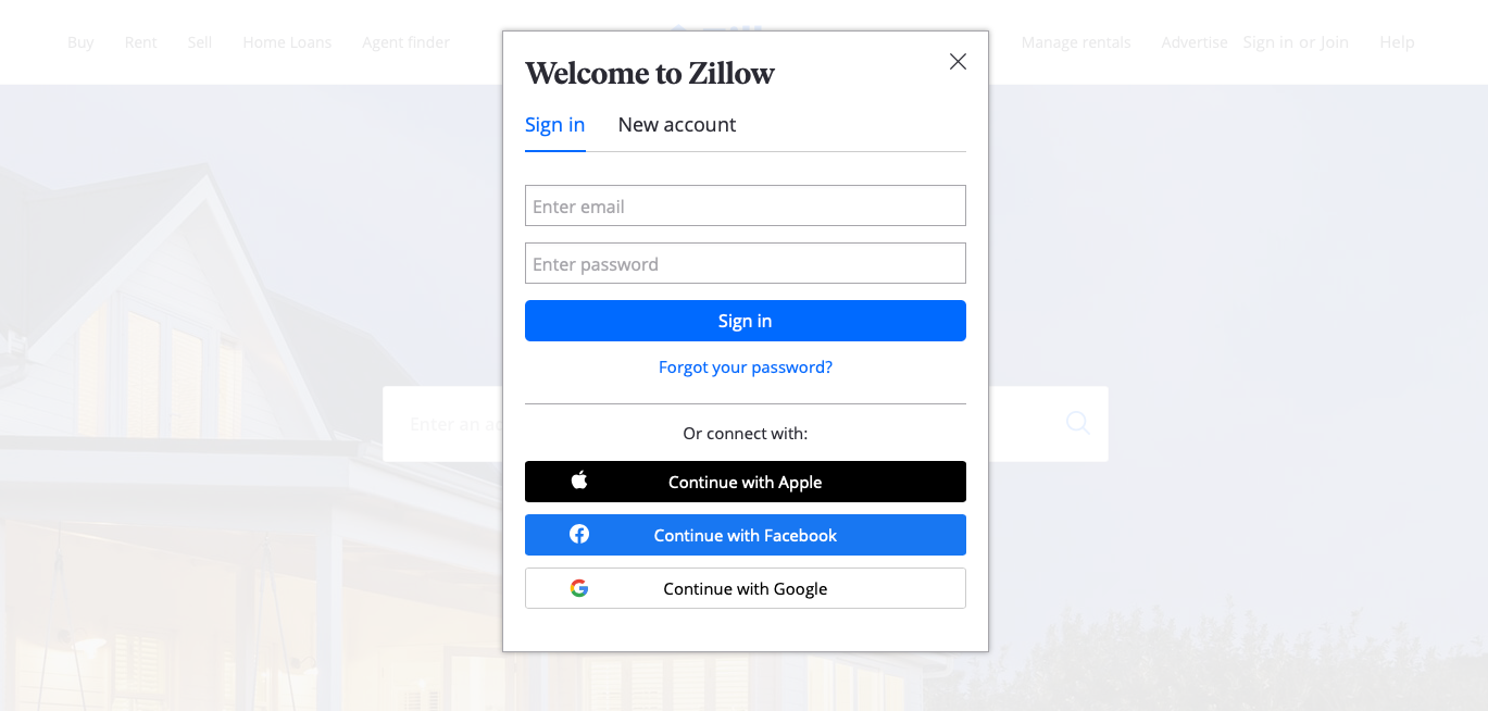 how to build a website like Zillow