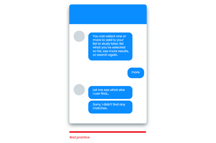 conversational ui design