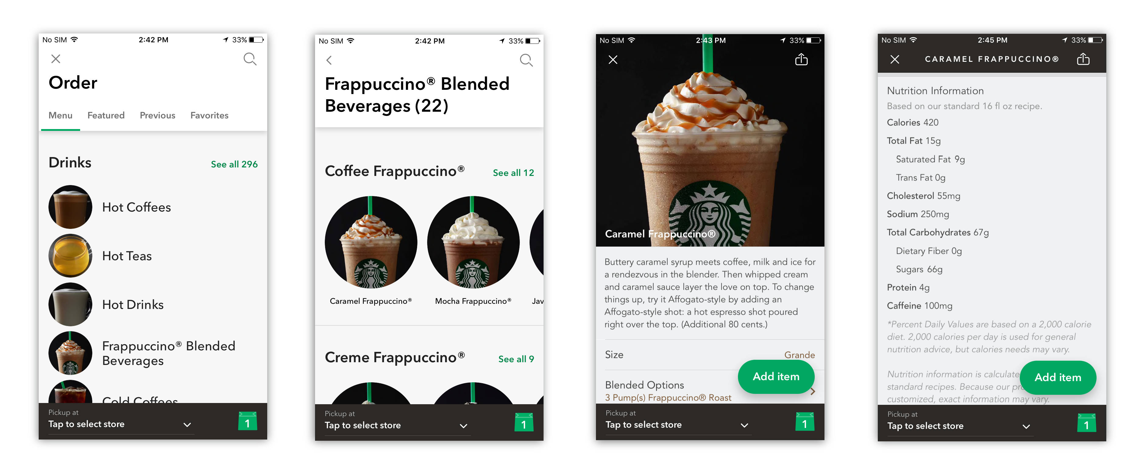 how much does it cost to build an app like starbucks