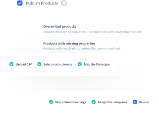 Advanced product import & export