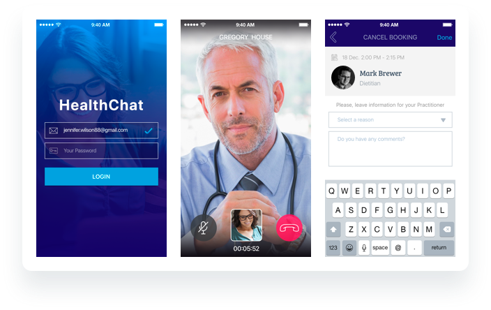 iOS Application for Online Consultations
