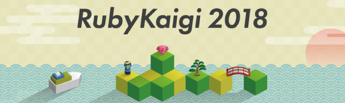 The Logo of  RubyKaigi 2018