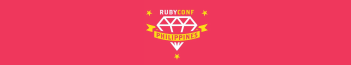 The Logo of RubyConf Philippines 2018