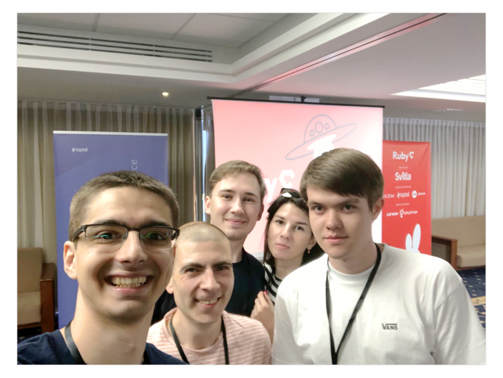 RubyGarage Team on RubyC 2018