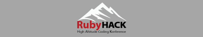 The Logo of RubyHACK 2018