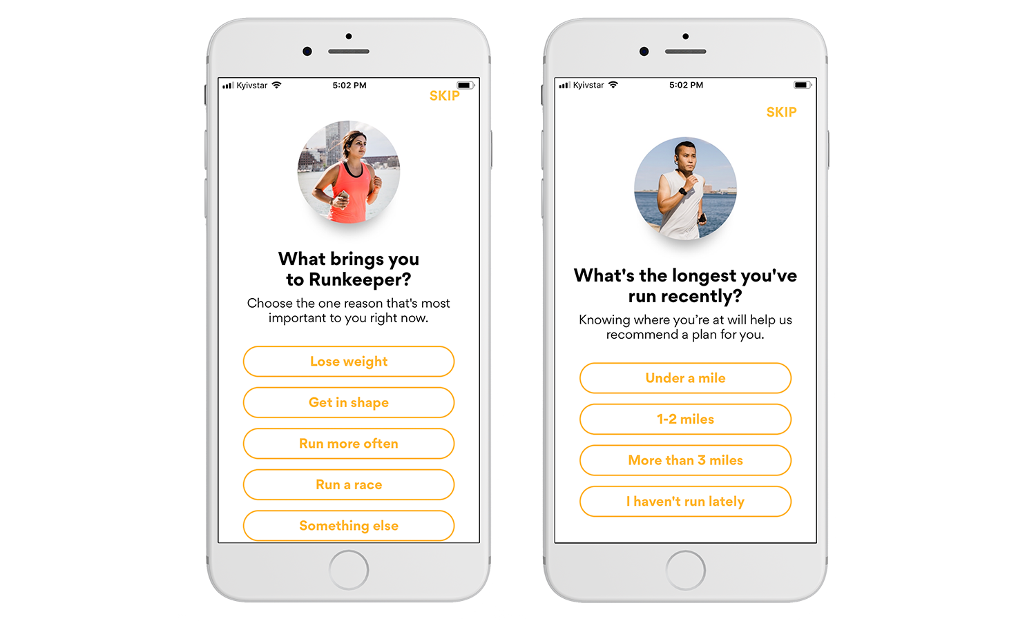 Development of an app like Runkeeper