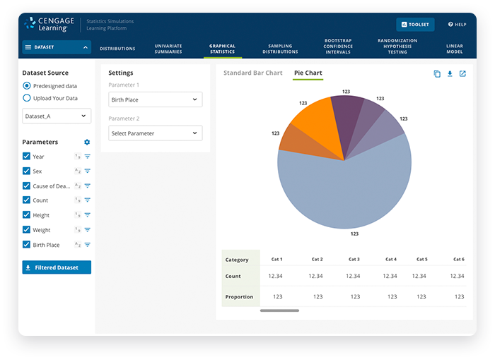 Statistics Screenshots Analytics