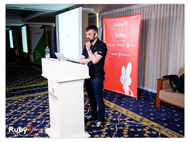 Volodymyr Vorobyov on RubyC 2018